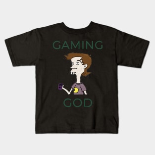 Gaming god Kids T-Shirt